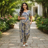 Elegant Printed Maternity Dresses