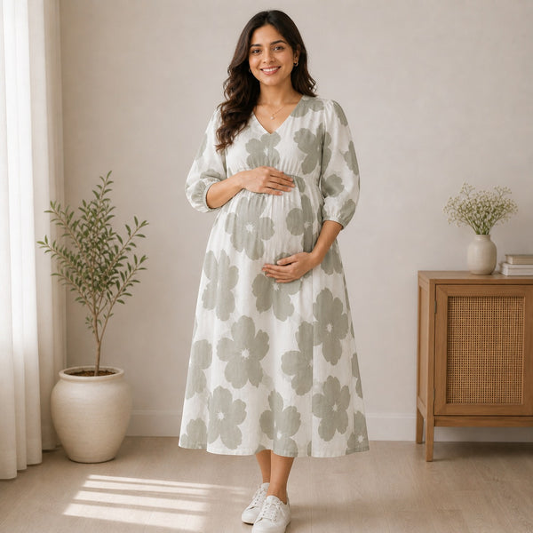 Sage Bloom Maternity & Feeding Wear Collection