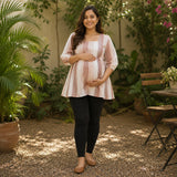 Blush Stripe Customized Maternity collection
