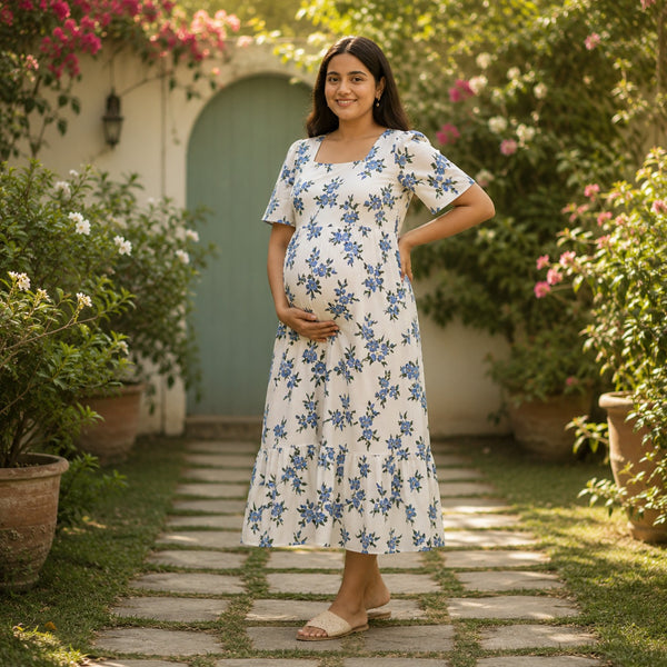 Blue Blossom Maternity Wear Collection