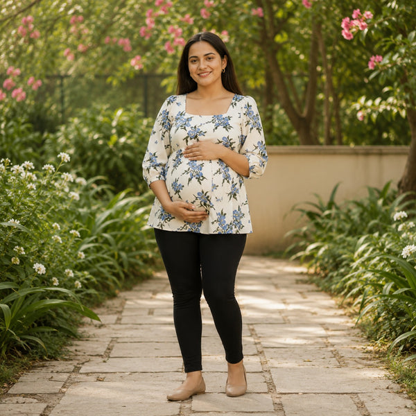 Blue Blossom Maternity Wear Collection