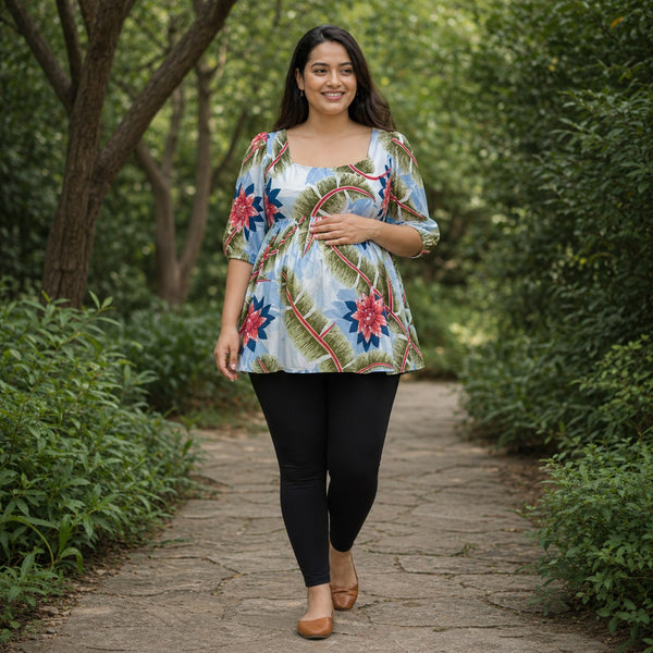 Tropical Floral Maternity Dress & Pinafore Collection