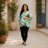 Green Botanical Maternity & Feeding Wear Collection