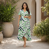 Green Botanical Maternity & Feeding Wear Collection