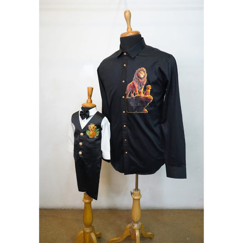 Lion King Inspired Father & Son Matching Outfit Set