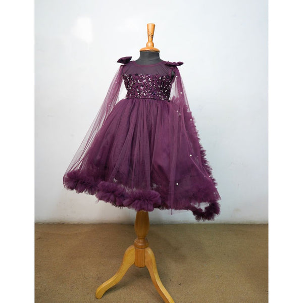 Purple Wine Family Combo Suit - Dad, Mom,Girl Kid
