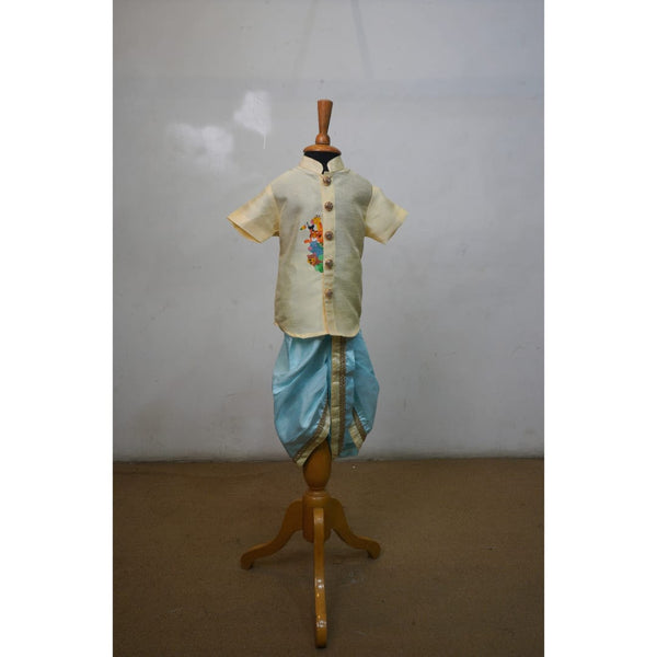 Safari Friends Shirt and Dhoti Set - Boy Kid