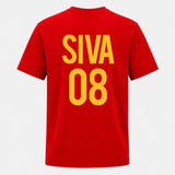 Spain Football Team Inspired Adult T-Shirt – Red Fan Jersey