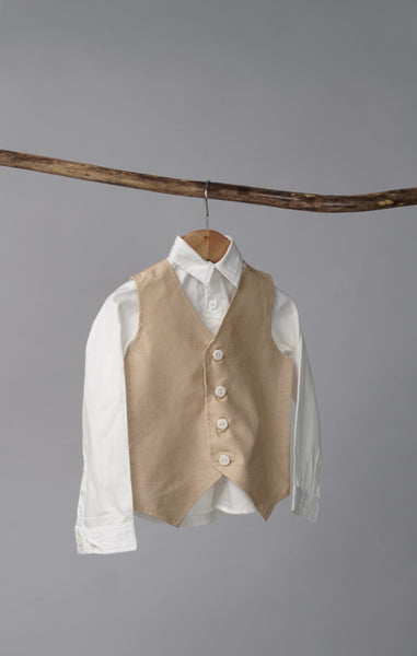 Classic Charm Shirt & Waistcoat Set