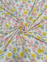 Pastel Citrus Bloom Family Outfit Set – Matching Dad, Mom & Kids Clothing