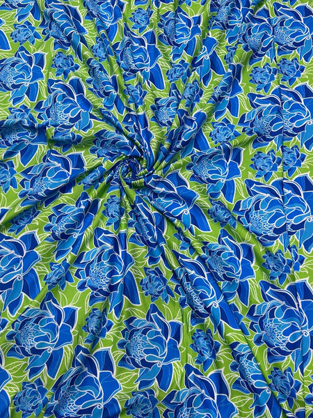 Blue Lotus Bloom Family Outfit Set