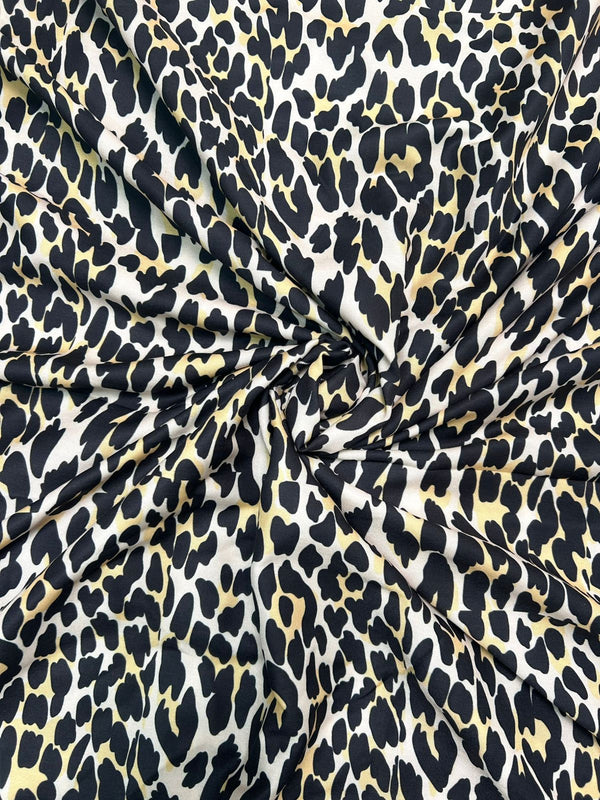 Leopard Luxe Beige & Black Family Matching Outfit Set