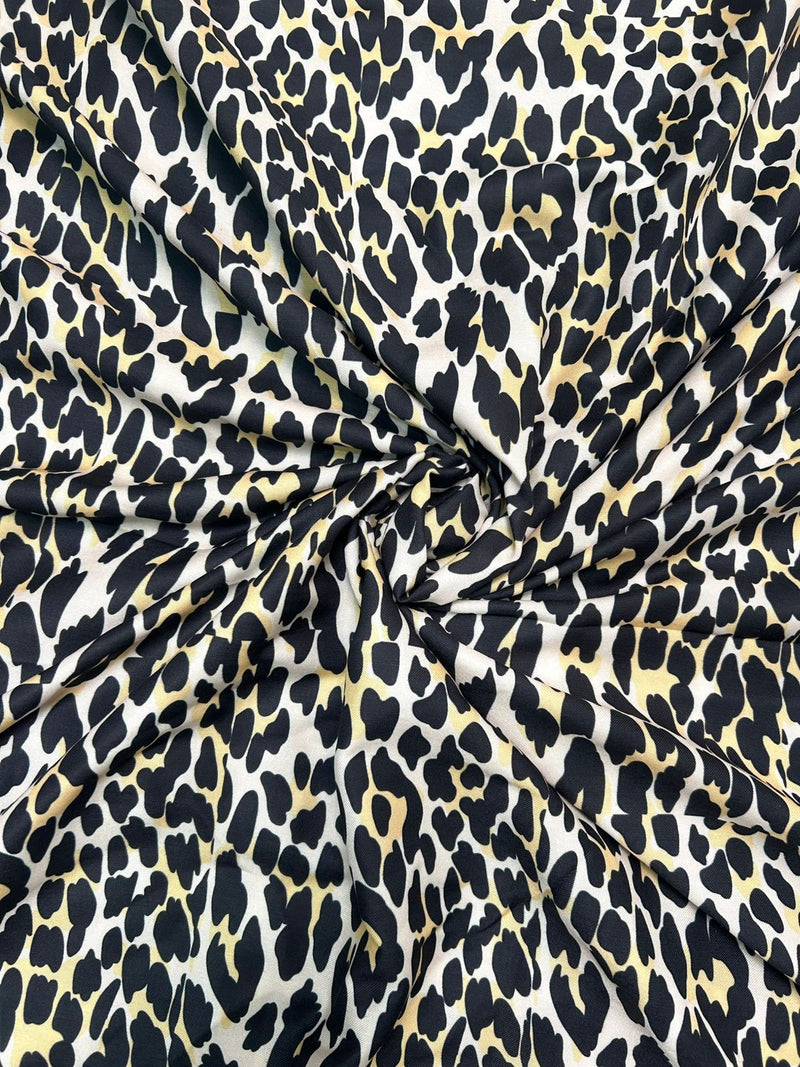 Leopard Luxe Beige & Black Family Matching Outfit Set