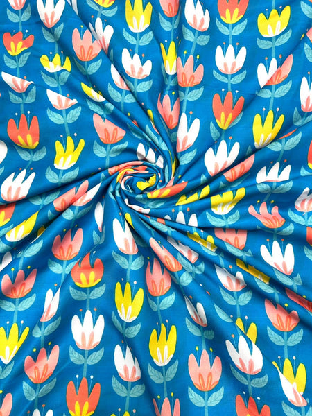 Floral Motif Family Matching Outfits