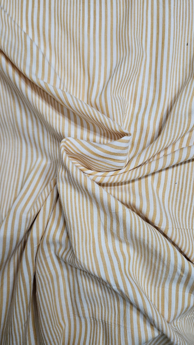 Peach Meadow Stripes Cotton Customised Maternity Wear.