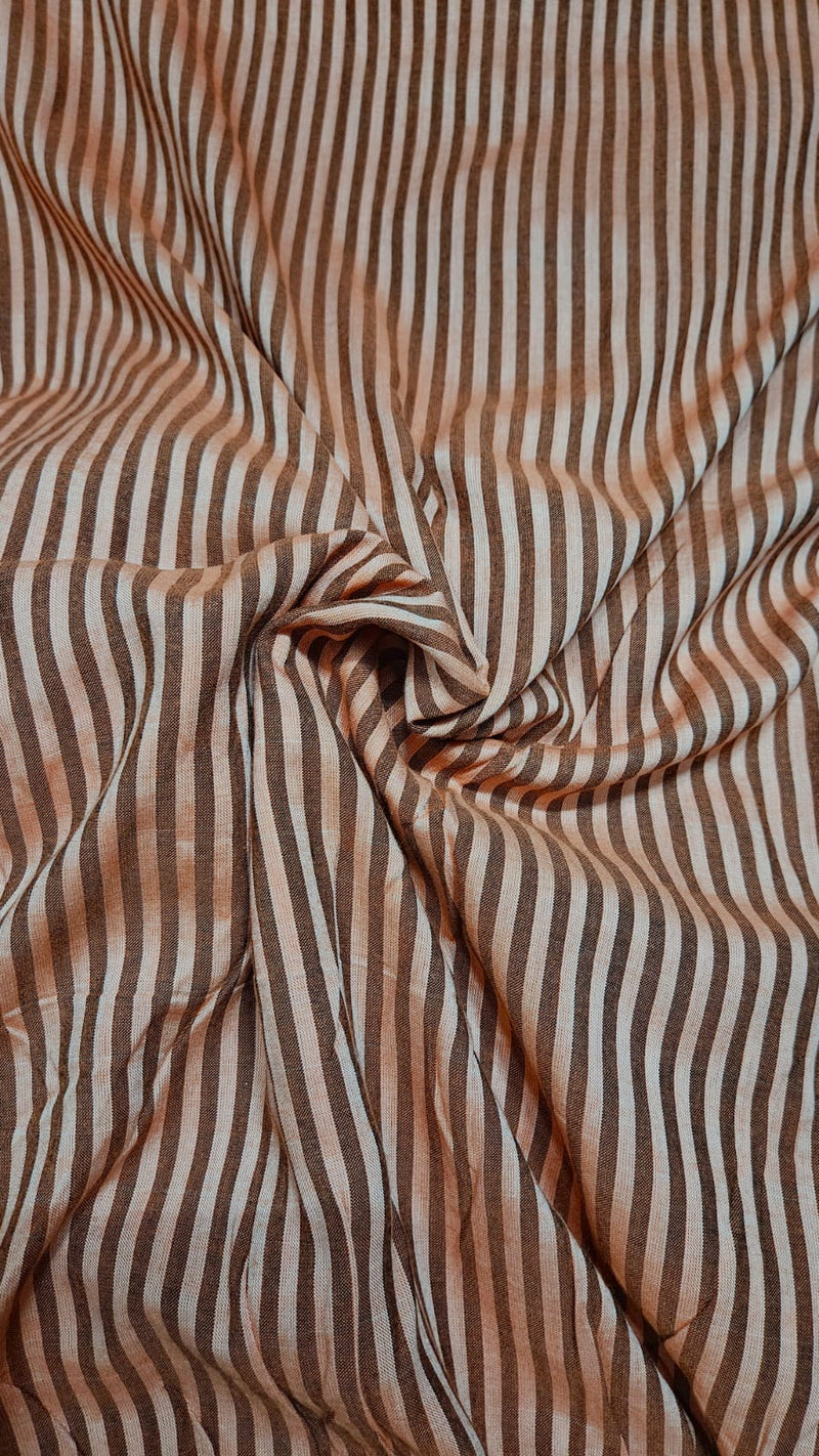 Terracotta Stripe Cotton Customised Maternity Wear Collection