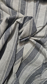 Muted Blue-Grey Stripes Customised Maternity Collection