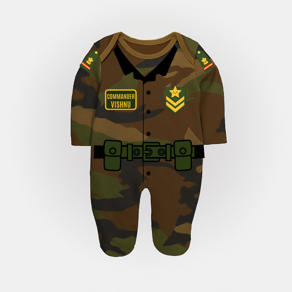 Future Commander Sleep Suit | Custom Sleep Suit for Your Little Leader