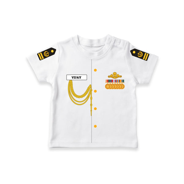 Custom Future Naval Officer T-shirt | Personalized T-shirt for Your Little Sailor