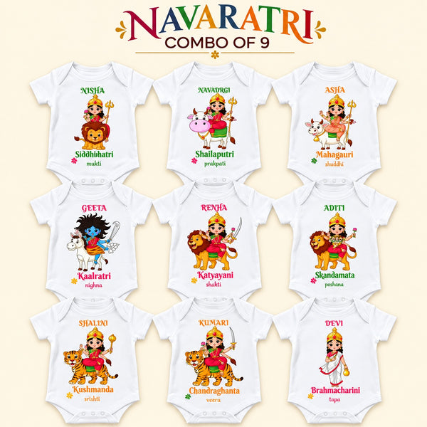 Navratri Romper Combo 9
