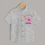 Mom's Favorite Shadow Cancer Shirt | Personalized Cancer Baby Shirt for Your Little Shadow - GREY - 0 - 6 Months Old (Chest 23")