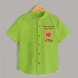 Made With Extra Love And Tears Cancer Shirt | Custom Cancer Shirt for Your Little One - LIME GREEN - 0 - 6 Months Old (Chest 23")