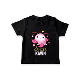 Cancer Baby T-Shirt | Custom T-Shirt for Your Little Cancer Baby - BLACK - 0-5 Months Old (Chest 17")