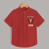 Born To Charm Libra Baby Shirt | Custom Libra Shirt for Your Charming Baby - RED - 0 - 6 Months Old (Chest 23")