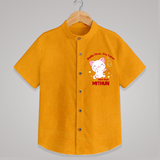 Smile First, Cry Later Libra Style Shirt | Personalized Libra Shirt for Your Little Smiler - CHROME YELLOW - 0 - 6 Months Old (Chest 23")