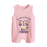 Too Cute To Pick Sides Libra Romper Suit / Sleeveless Romper | Custom Libra Romper Suit / Sleeveless Romper for Your Adorable Baby - BABY PINK - 0 - 5 Months Old (Chest 18")