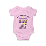 Too Cute To Pick Sides Libra Romper / Onesie | Custom Libra Romper / Onesie for Your Adorable Baby - BABY PINK - New Born (Chest 14")