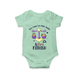 Too Cute To Pick Sides Libra Romper / Onesie | Custom Libra Romper / Onesie for Your Adorable Baby - MINT GREEN - New Born (Chest 14")