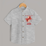 Tears Today, Art Tomorrow Pisces Baby Shirt | Custom Pisces Shirt for Your Artistic Baby - GREY - 0 - 6 Months Old (Chest 23")