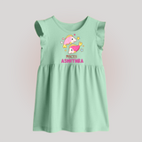 Pisces Baby Frock | Custom Baby Frock for Your Pisces Baby - MINT GREEN - 0 - 3 Months Old (Chest 17")