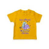 Born Different Aquarius Baby T-Shirt | Personalized Aquarius T-Shirt for Your Unique Baby - CHROME YELLOW - 0-5 Months Old (Chest 17")