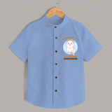 All Business, No Nap Capricorn Baby Shirt | Personalized Capricorn Shirt for Your Busy Baby - SKY BLUE - 0 - 6 Months Old (Chest 23")