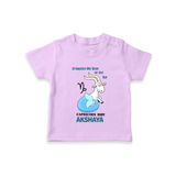 Crawling My Way To The Top Capricorn Baby T-Shirt | Custom Capricorn T-Shirt for Your Little Achiever - LILAC - 0-5 Months Old (Chest 17")