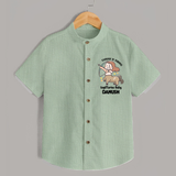 Explorer In Training Sagittarius Baby Shirt | Personalized Sagittarius Shirt for Your Little Explorer - MINT GREEN - 0 - 6 Months Old (Chest 23")