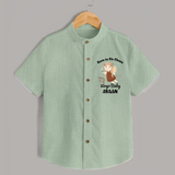 Born To Fix Chaos Virgo Baby Shirt | Personalized Virgo Shirt for Your Little Perfectionist - MINT GREEN - 0 - 6 Months Old (Chest 23")