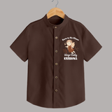 Born To Fix Chaos Virgo Baby Shirt | Personalized Virgo Shirt for Your Little Perfectionist - CHOCOLATE BROWN - 0 - 6 Months Old (Chest 23")