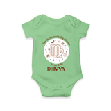 Tiny Perfectionist, Big Dreams Virgo Baby Romper / Onesie | Personalized Virgo Romper / Onesie for Your Little Dreamer - GREEN - New Born (Chest 14")