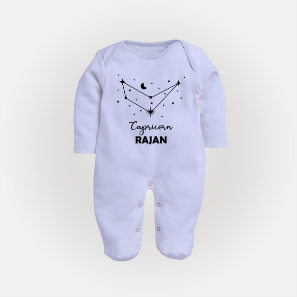 Capricorn sign ConstellationFullbody Suit - BABY BLUE - New Born (Chest 7.5")