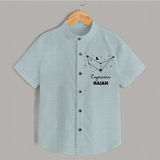 Capricorn sign Constellation shirt - ARCTIC BLUE - 0 - 6 Months Old (Chest 23")