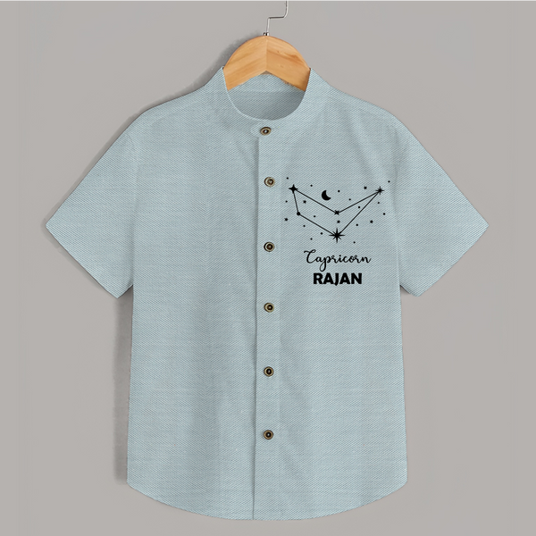 Capricorn sign Constellation shirt - ARCTIC BLUE - 0 - 6 Months Old (Chest 23")