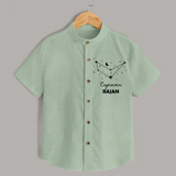 Capricorn sign Constellation shirt - MINT GREEN - 0 - 6 Months Old (Chest 23")