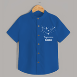 Capricorn sign Constellation shirt - COBALT BLUE - 0 - 6 Months Old (Chest 23")