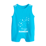 Scorpio Star Sign Constellation Button Romper