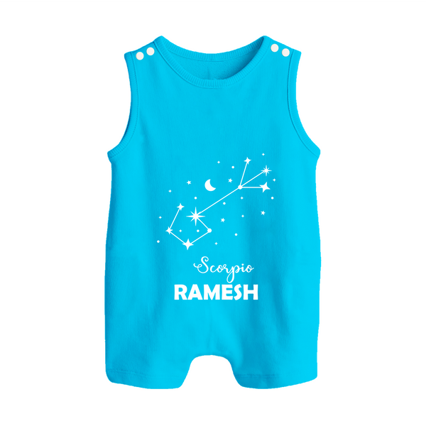 Scorpio Star Sign Constellation Button Romper