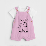 Leo Zodiac Constellation Dungaree - BABY PINK - 0 - 5 Months Old (Chest 18")