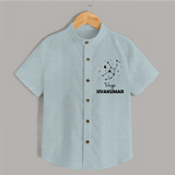Virgo Star Sign Constellation shirt - ARCTIC BLUE - 0 - 6 Months Old (Chest 23")